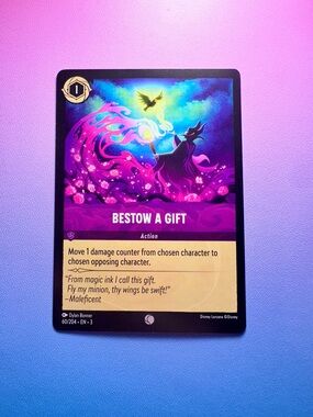 bestow a gift [sleeping beauty] - 60/204 (common) — lorcana: into the inklands